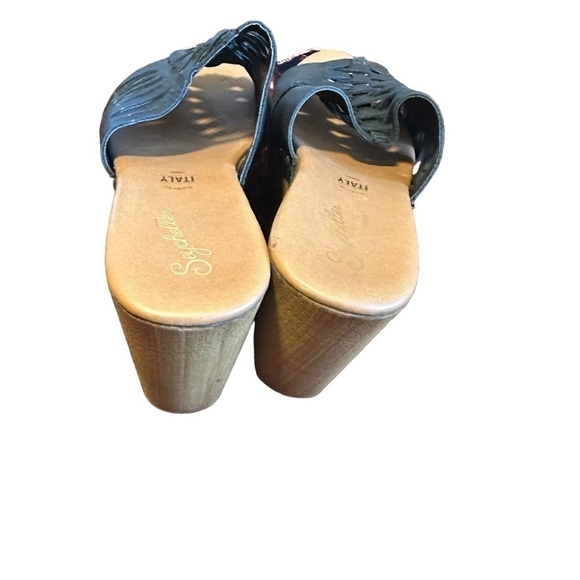 Seychelles Awe Slide Sandal Wedge Braided Platform Size 8 Bohemian Clog Y2K - Picture 4 of 10